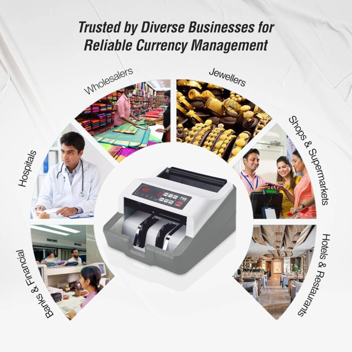 TVS Cash Counting Machine (CC-232) - Image 3