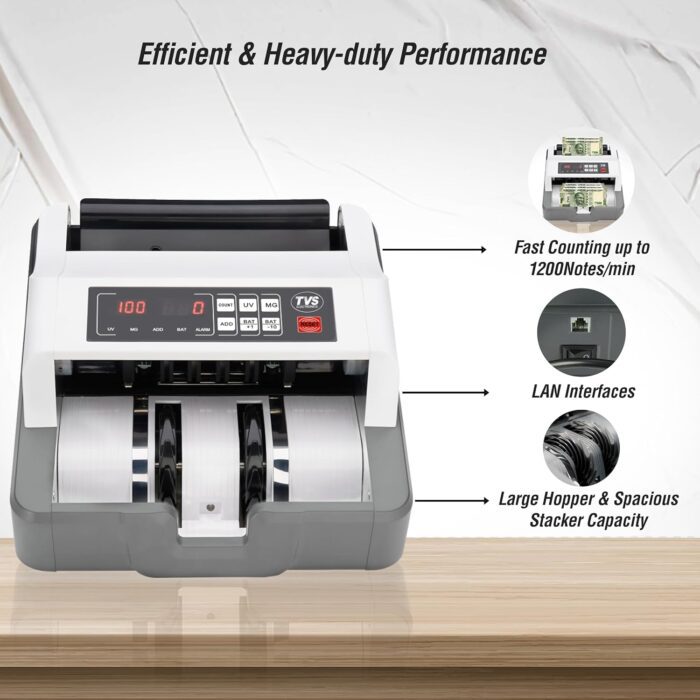 TVS Cash Counting Machine (CC-232) - Image 4