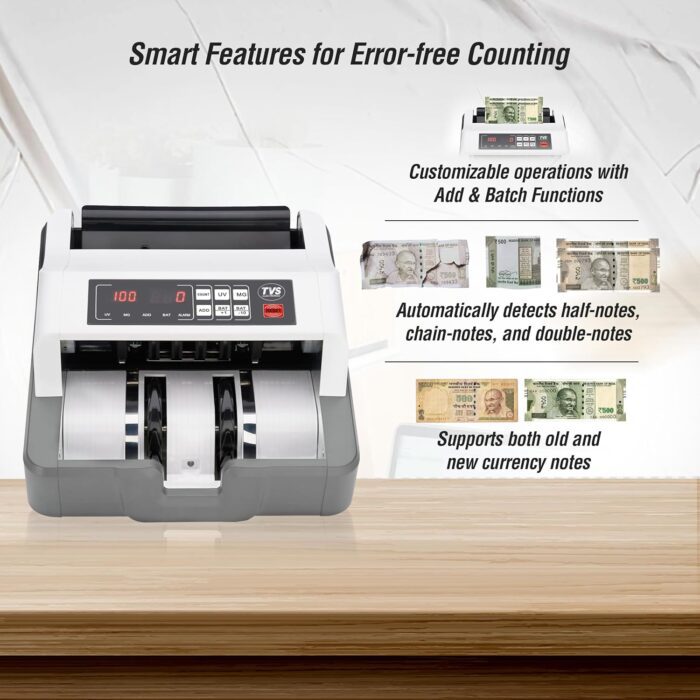 TVS Cash Counting Machine (CC-232) - Image 6